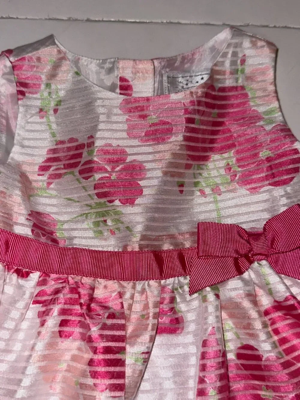 Gymboree Dressed Up Floral  Dress Toddler Girls  Pink Sz 2T Party Summer Wedding